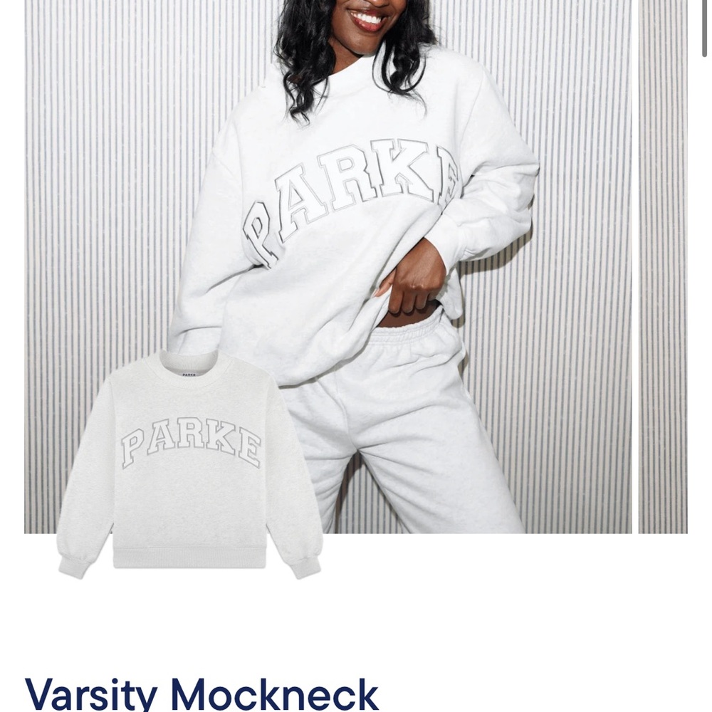 Parke Varsity Mockneck Sweatshirt